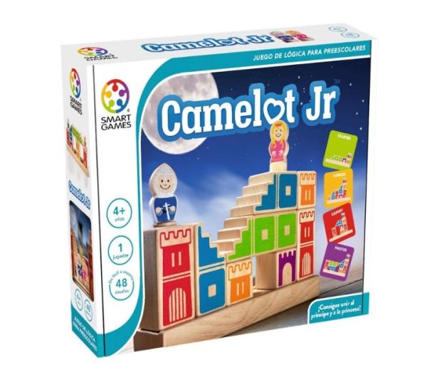 Jogos de lógica e raciocínio para crianças - Jogo de lógica Camelot Junior +4 anos