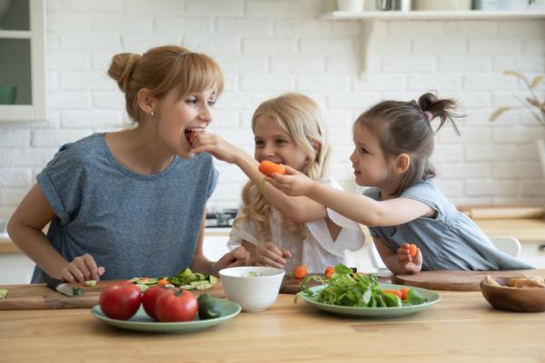 Jogos de confiança para crianças dos 3 aos 5 anos - Lanche do papá e/ou mamã 